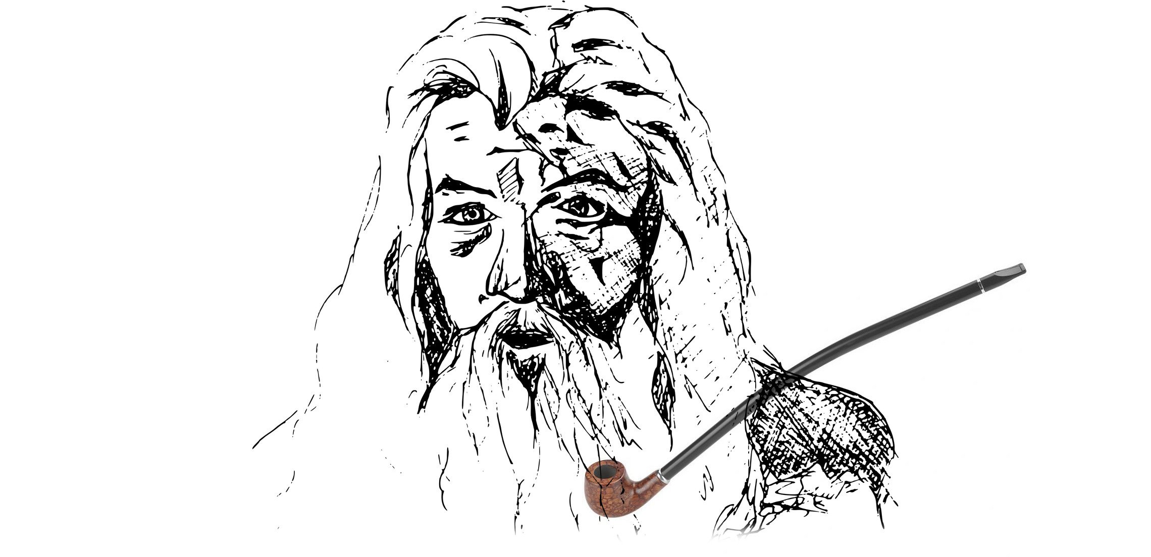 Lag din egen Gandalf-pipe i tre.